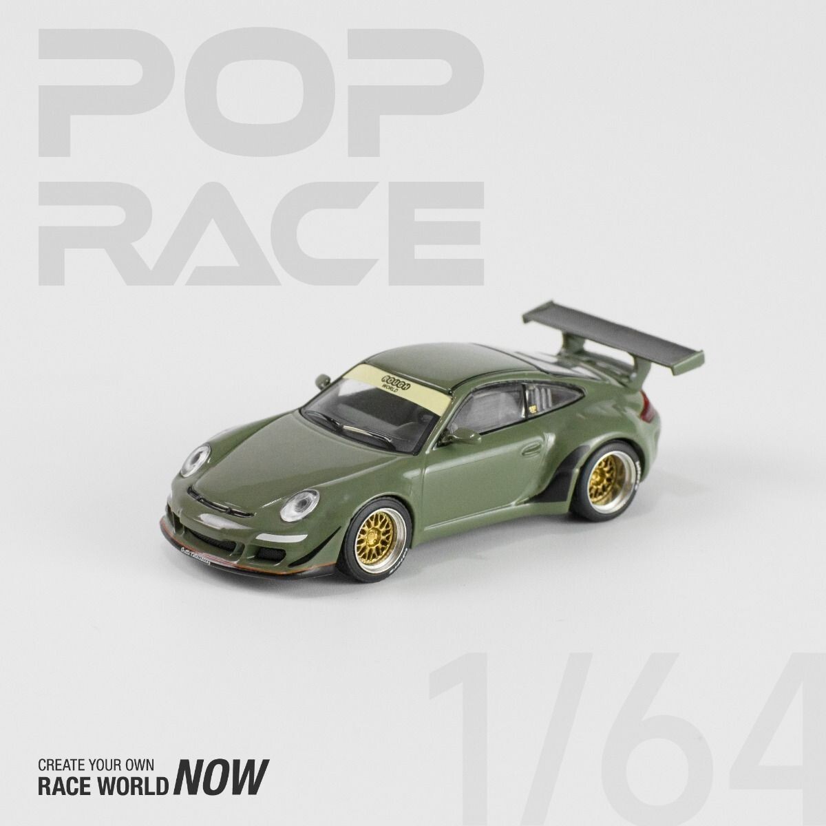 RWB ポルシェ　緑 Green Porsche Ichiraku / 緑のポルシェのイチラク - YouTube