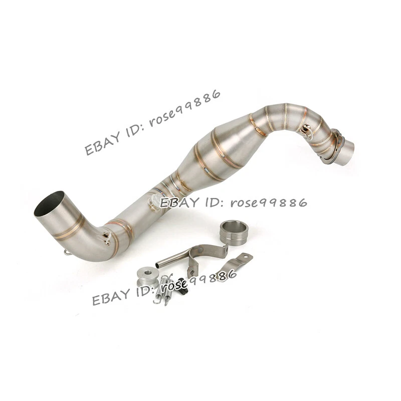 Tubo de escape de enlace delantero para BMW G310GS G310R 2016-2025 deslizamiento de conexión de motocicleta Foto 4 de 4