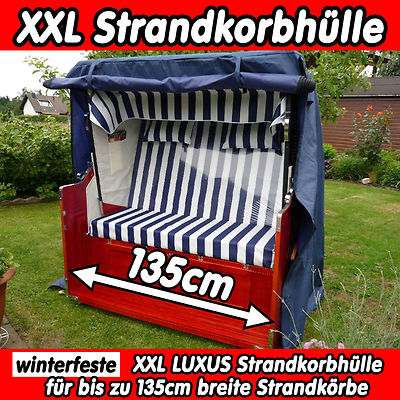 winterfeste Strandkorbhülle Strandkorb Haube Abdeckung Plane