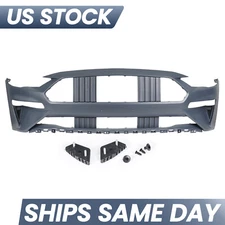 Front Bumper Cover Kit With Bracket For 2018-2021 Ford Mustang Primed