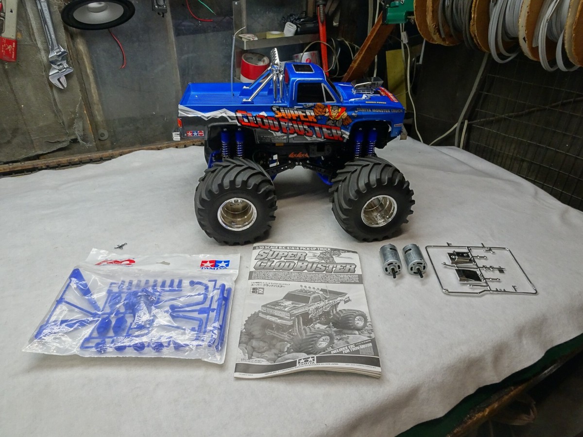 Tamiya RC 1/10 SUPER CLOD BUSTER Amazing Build. Upgraded