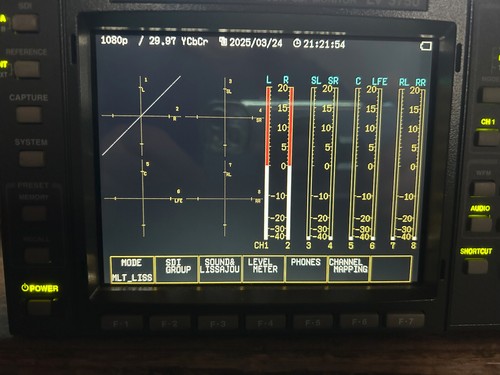 Leader Model LV5750 + SD-Capture card port Multi SDI Waveform Monitor +Power - Picture 18 of 23