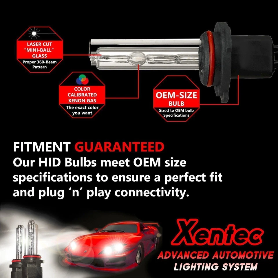 Комплект тонких ксеноновых фар Xentec 35 Вт H1 H3 H4 H7 H11 9006 9005 9007 880 881 5202 - Изображение 3 из 4