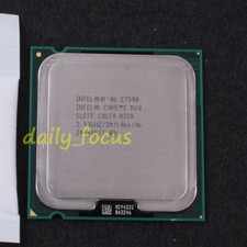 Intel Core 2 Duo Mobile E7500 2.93 GHz CPU LGA 775 1066MHz SLB9Z SLGTE