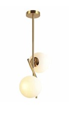 BOKT Mid Century Modern Kitchen Pendant Light 2-Lights Chandeliers Lighting