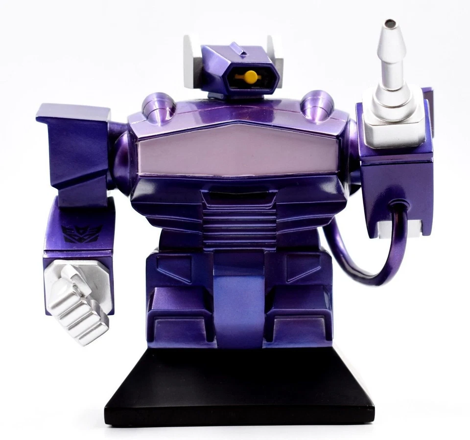 Transformers SHOCKWAVE cold-cast porcelain statue Hard Hero - Imagen 4 de 4