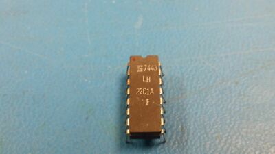 (1 PC) LH2201AF Signetics Operational Amplifier, 2 Func, 3000uV Offset-Max, CDIP