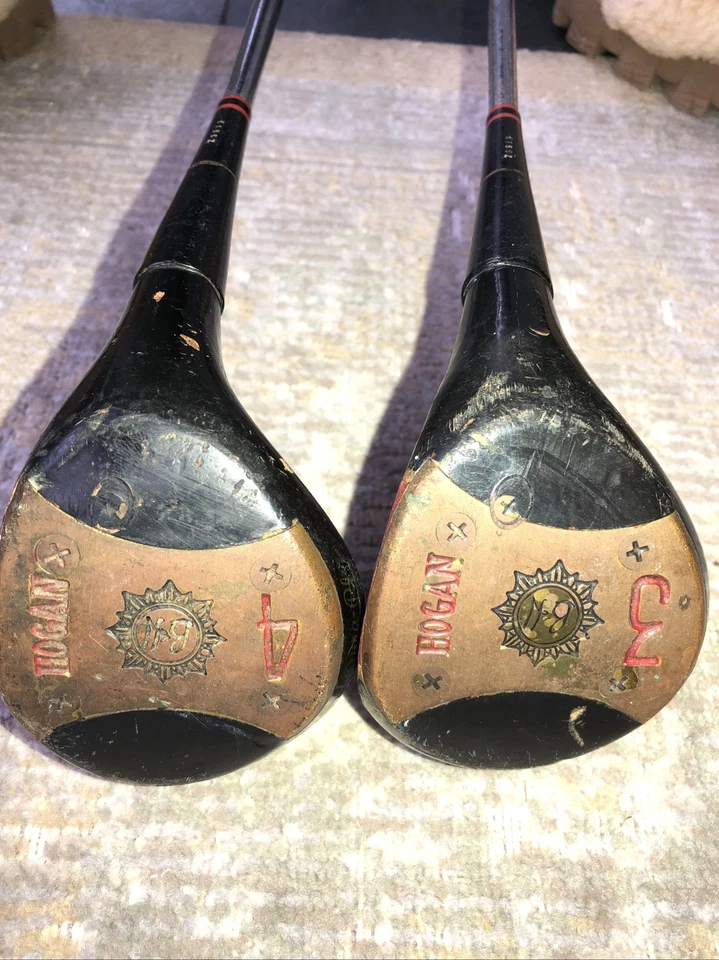 DE COLECCIÓN BEN HOGANS SpeedSlot MADERA NEGRA 3 Y 4 con eje de acero Foto 3 de 4