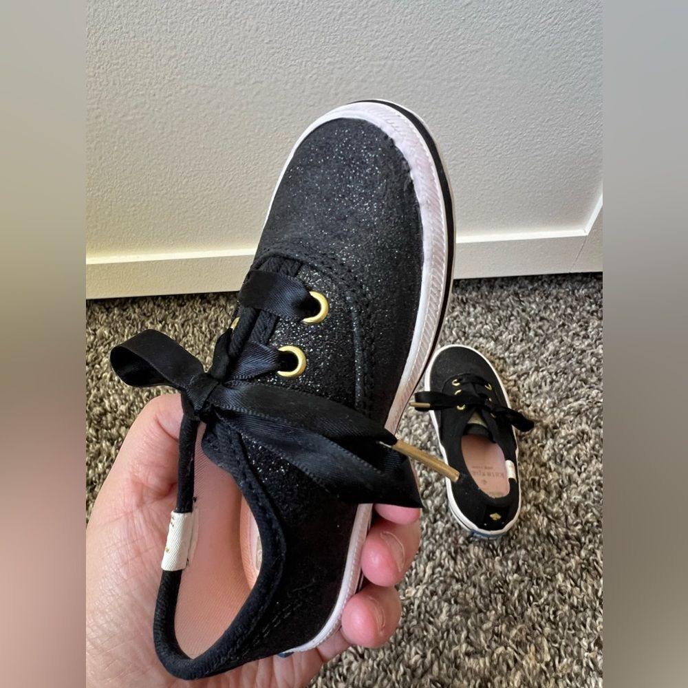 Kate Spade x Keds Champion Glitter Black Sneakers Toddler Shoes Size 6 thumbnail 10
