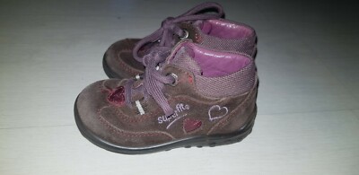Baby Mädchen Superfit Schuhe Schnürschuhe  Halbschuhe Gr. 20 Lila Farbe Leder
