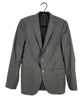Massimo Dutti Blazer Jacket 100 Wool Men Size 46 - XS