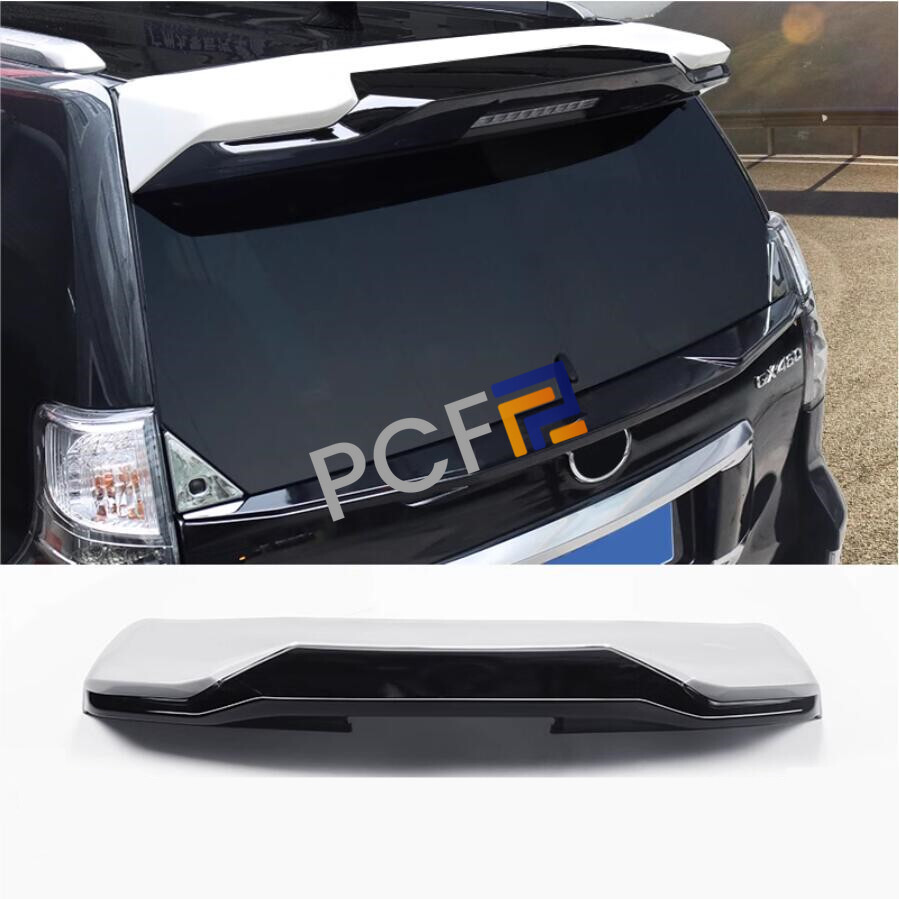 2010-2024 Lexus GX460 Rear Wing Roof Spoiler Lip White & Black