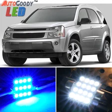 8 x Premium Blue LED Lights Interior Package for Chevy Equinox 2005-2009 + Tool