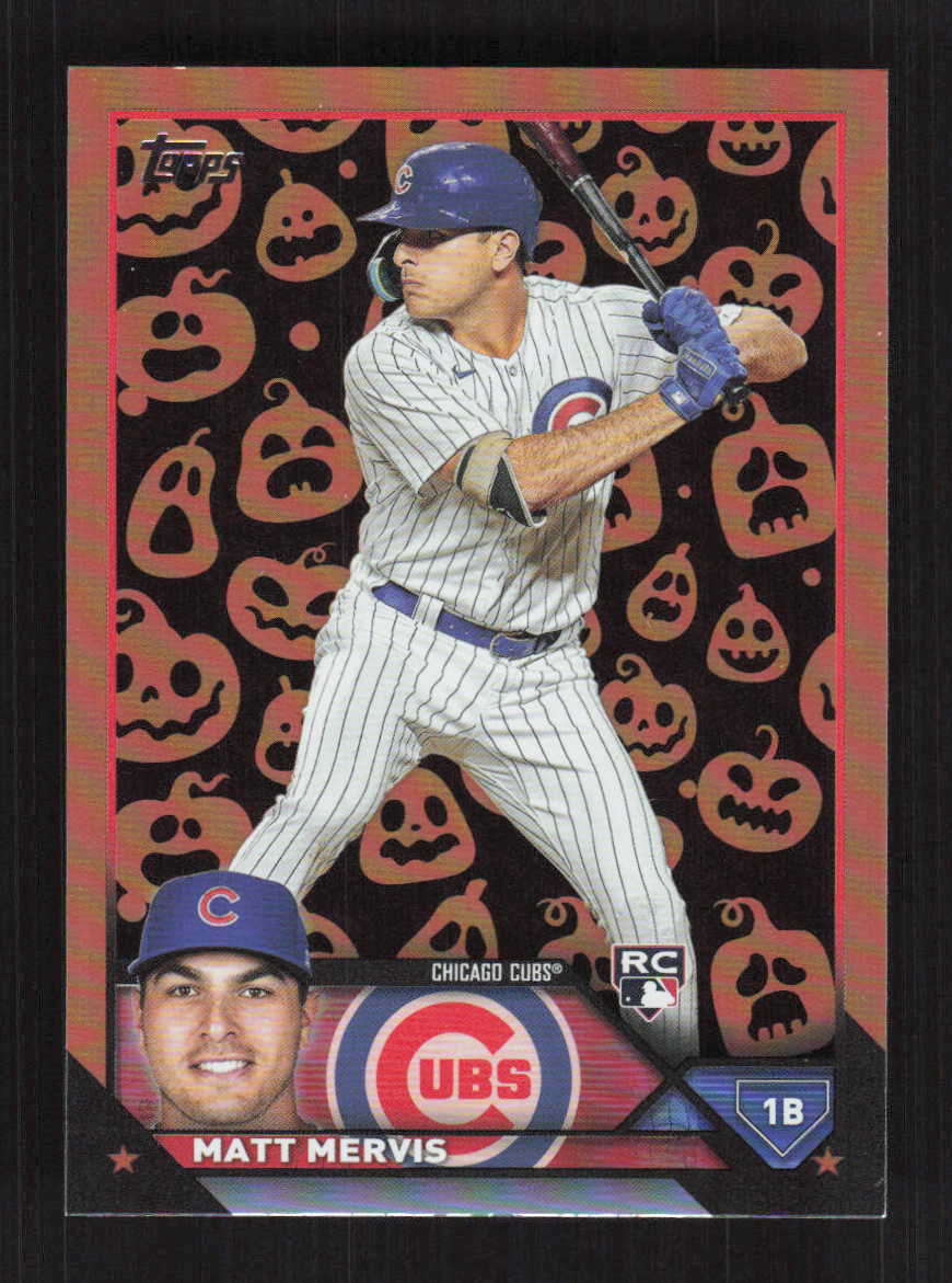 Matt Mervis 2023 Topps Update Ghost Foil Chicago Cubs #US42