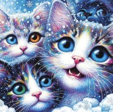 Diamond Painting-Cat