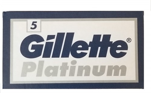 100 Gillette Platinum double edge razor blades - Picture 1 of 1