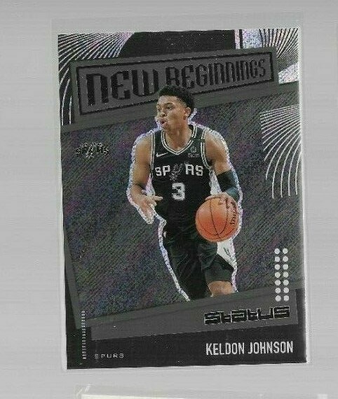 2019-20 Status Keldon Johnson New Beginnings Rookie RC #3 San Antonio Spurs