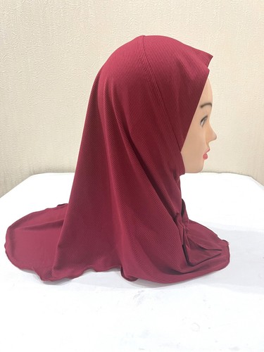 Morocco 2-6Y Girls Kids Turban Scarf Shawl Girls Scarves Wraps Hijabs Headscarf - Picture 12 of 38