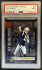 2002 Bowman Chrome Tom Brady #99 Patriots PSA 9