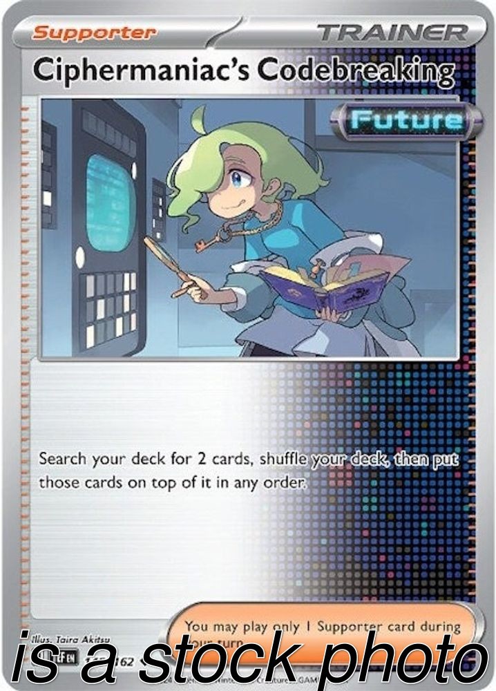 Ciphermaniac's Codebreaking 145/162 Temporal Forces Pokemon (LP-NM)
