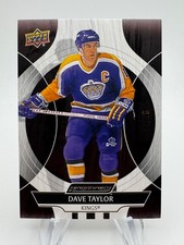 2024-25 Engrained Icons DAVE TAYLOR Base Set Mahogany /75 #35 Kings
