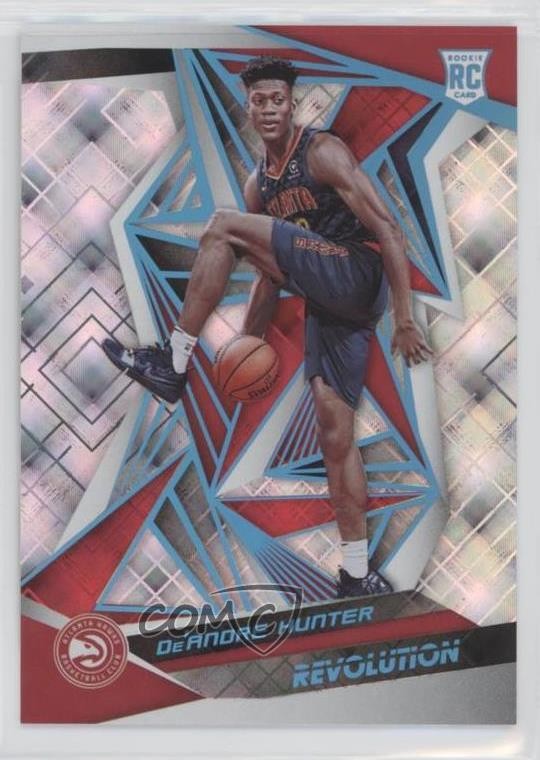 2019-20 Panini Revolution Rookies Cosmic 15/100 De'Andre Hunter #104 0mr3