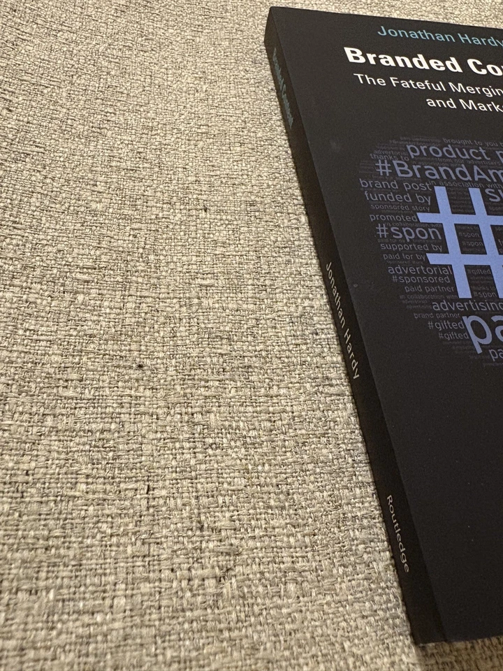 ‘NEW’ Branded Content: Media & Marketing's Fateful Merge by J. Hardy | PB *SALE - Image 3 of 4