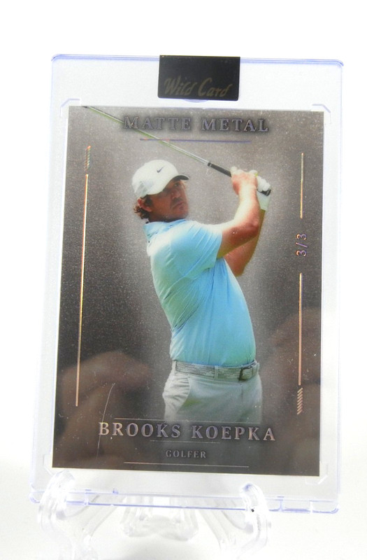 2026 Wild Card matte metal brooks koepka 3/3