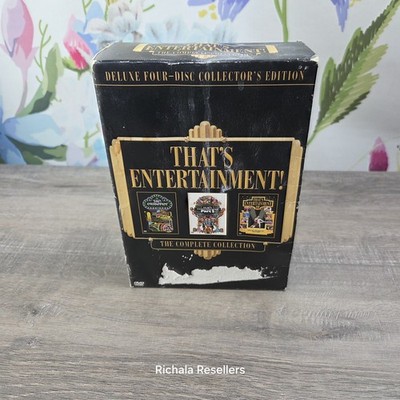 Thats Entertainment - Trilogy Giftset (DVD, 2004, 4-Disc Set) 