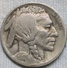 1917 D Buffalo Nickel Nice F+ obv w/ VG reverse.  True Auction