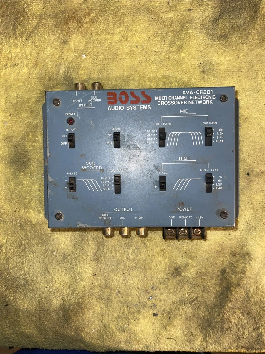 BOSS AUDIO SYSTEMS Car Audio Signal Processors for sale | eBay