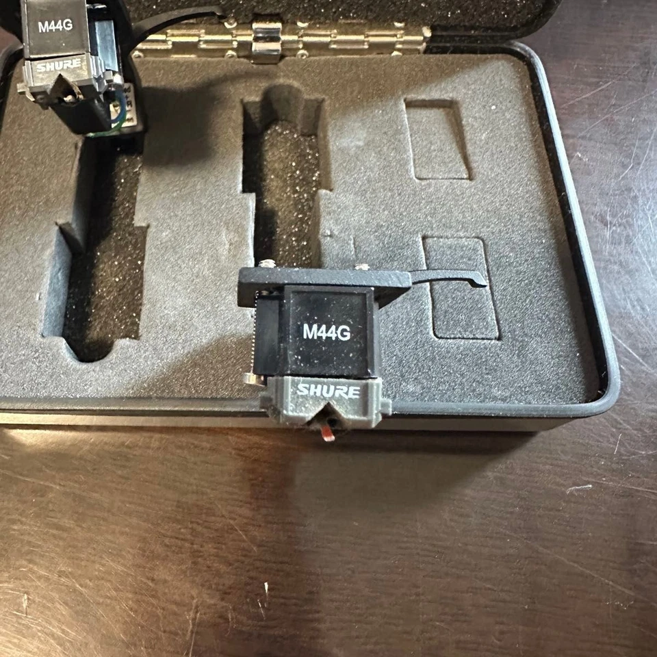 Cartucho, cabezal y lápiz óptico Shure m44G de 2 piezas Foto 4 de 4