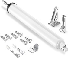 Storm Door Closer, Heavy Duty Pneumatic Screen Door Closer, Adjustable Closing S