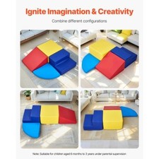 Climbing Toys 4Piece Set Foam Climbing Toys for Toddlers 6 Months to 3