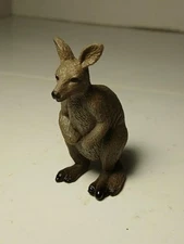 Yowie Animals Gray Kangaroo plastic Figure 2"
