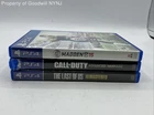 The Last of Us Remastered Call of Duty Madden 15 3 PS4 Game Lot Untested As-Is