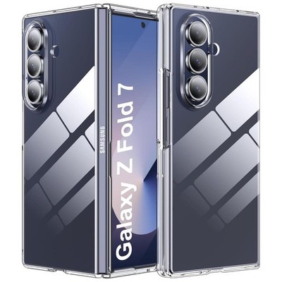 Handy Case für Samsung Galaxy Z Fold 7 Hülle Transparent Tasche Handyhülle Cover