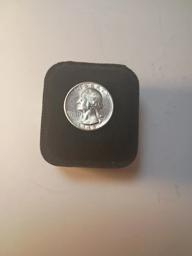 🔥1945 P Washington Quarter Silver Coin Circulated But Has A Few Bag Marks🔥