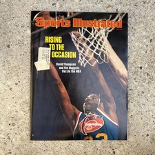Sports Illustrated November 15, 1976 David Thompson Denver Nuggets - Bert Jones