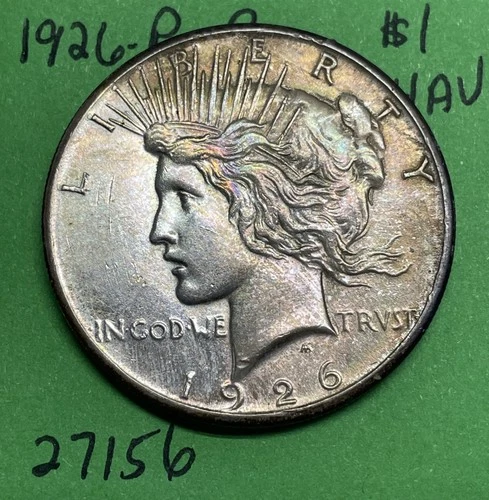 1926-P Peace Silver Dollar $1 CH AU Choice About Uncirculated 90% Silver