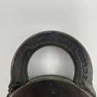 Antique Brass Pad Lock Ames Sword Co.   Patd 1882. No key — photo 3