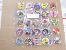 POGS/MILKCAPS PEPSI BY S.G.I. 1995 REGULAR ISSUE COMPLETE SET OF ALL 70 SHEETED