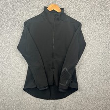 Adidas Climaheat Terrex Jacket Womens Small Black Mock Neck Running