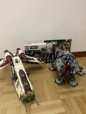 LEGO Star Wars Republic Gunship (75021), AT-TE (75019), 501st Battlepack (75280)