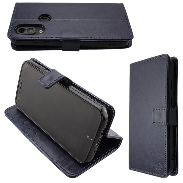 caseroxx Handy Hülle Tasche kompatibel mit Cat S62/S62 Pro Bookstyle-Case Wallet