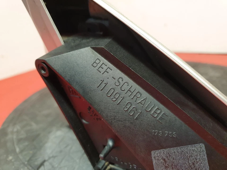 SPECCHIETTO RETROVISORE PORTA VAUXHALL CARLTON LATO PASSEGGERO ALA LATERALE 1992 4 PORTE BERLINA - Immagine 3 di 4