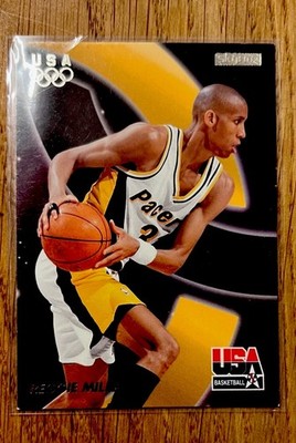 1996 Fleer / Skybox USA Basketball (U.S. Olympic Team) - Reggie Miller # 44