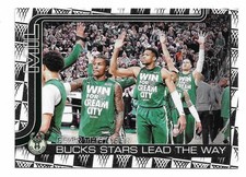 2025-26 Topps Basketball Milwaukee Bucks Season Tip Off Team Card Checklist #281