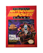 Vintage 1990 Nintendo Power Final Fantasy Strategy Guide Magazine Volume 17