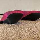Charlotte Russe hot pink glitter wedges size 8 — photo 7